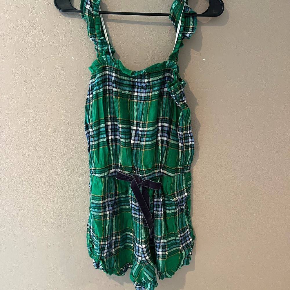 NWT Aerie Plaid Flannel Romper